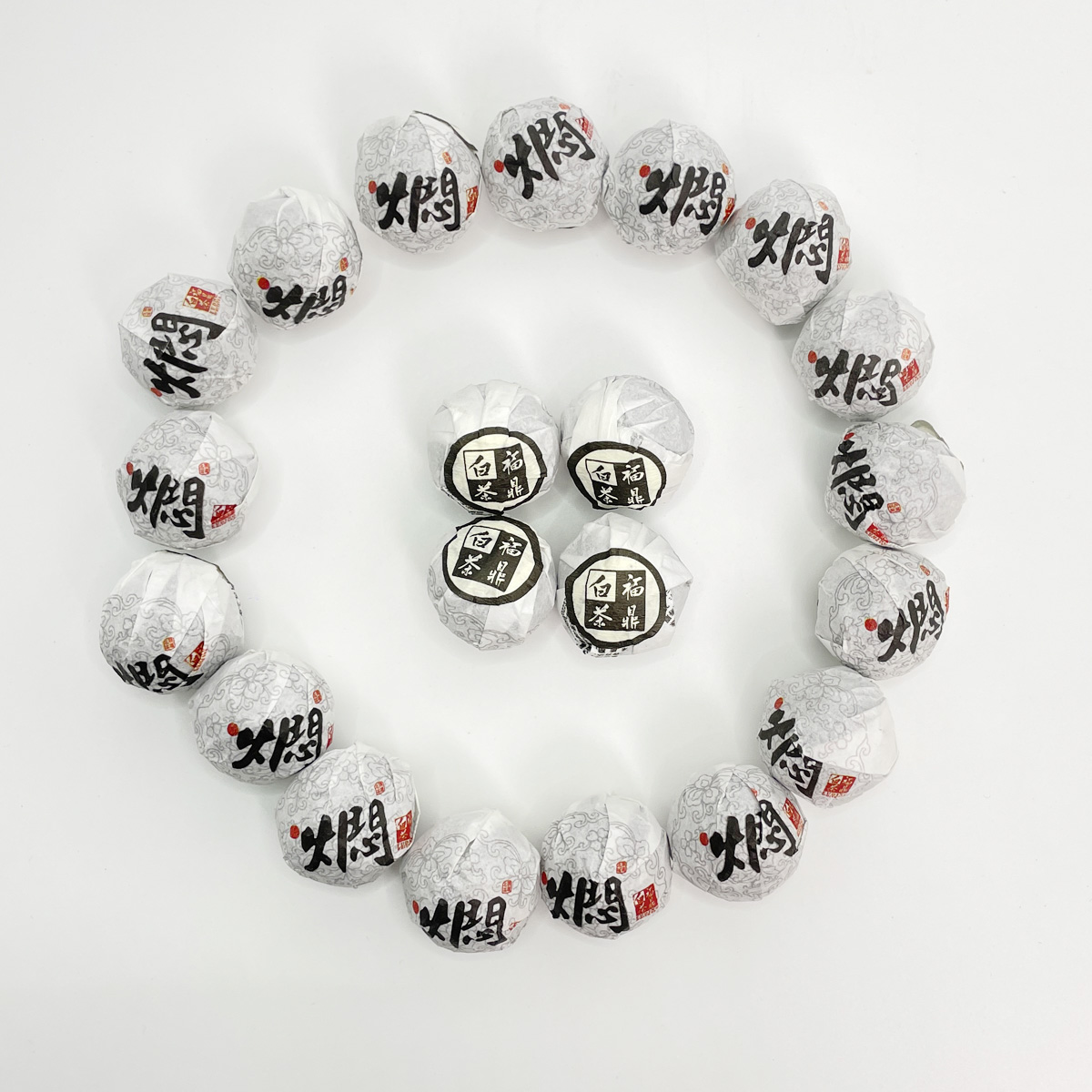 Fuding Shou Mei Dragon Pearl White Tea