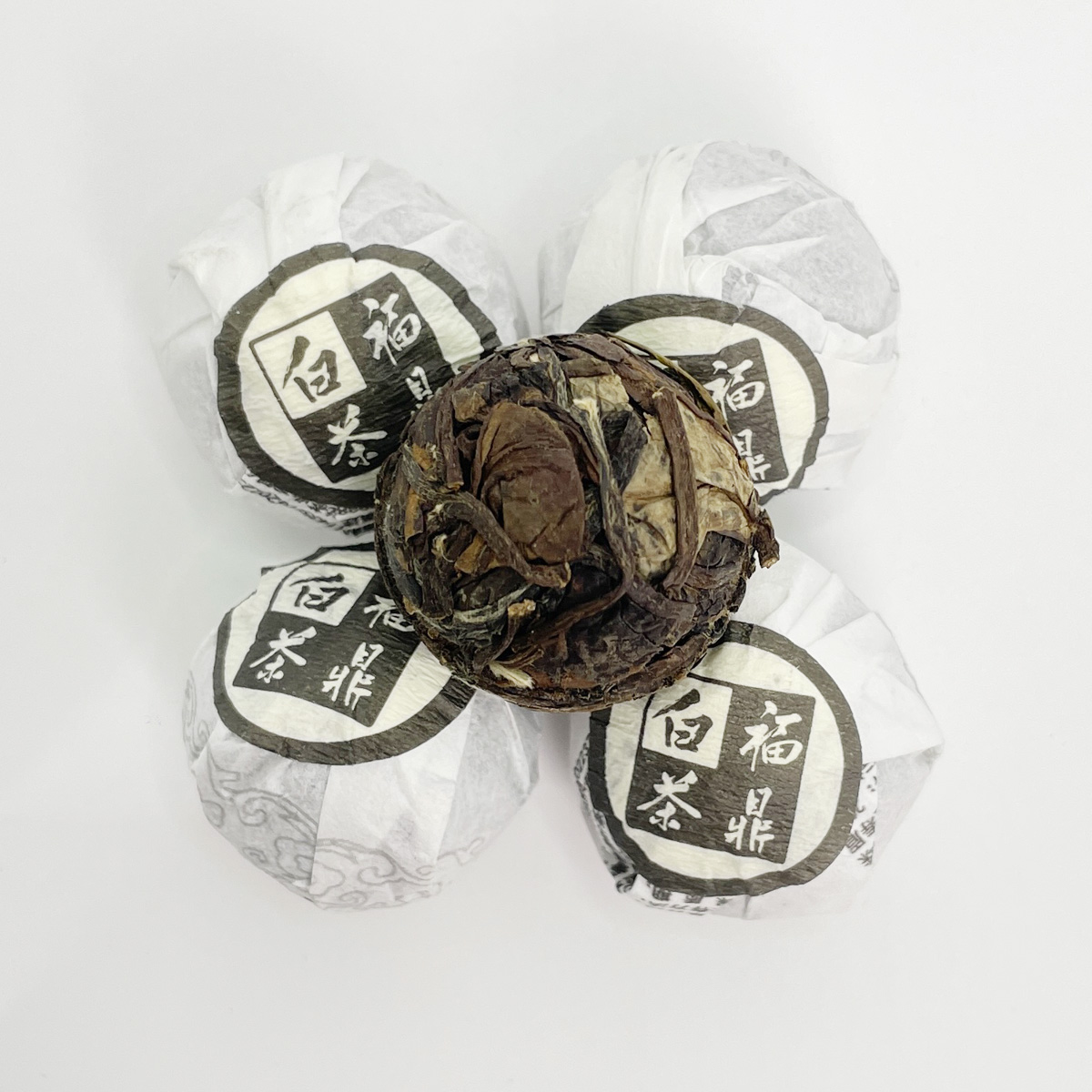 Fuding Shou Mei Dragon Pearl White Tea