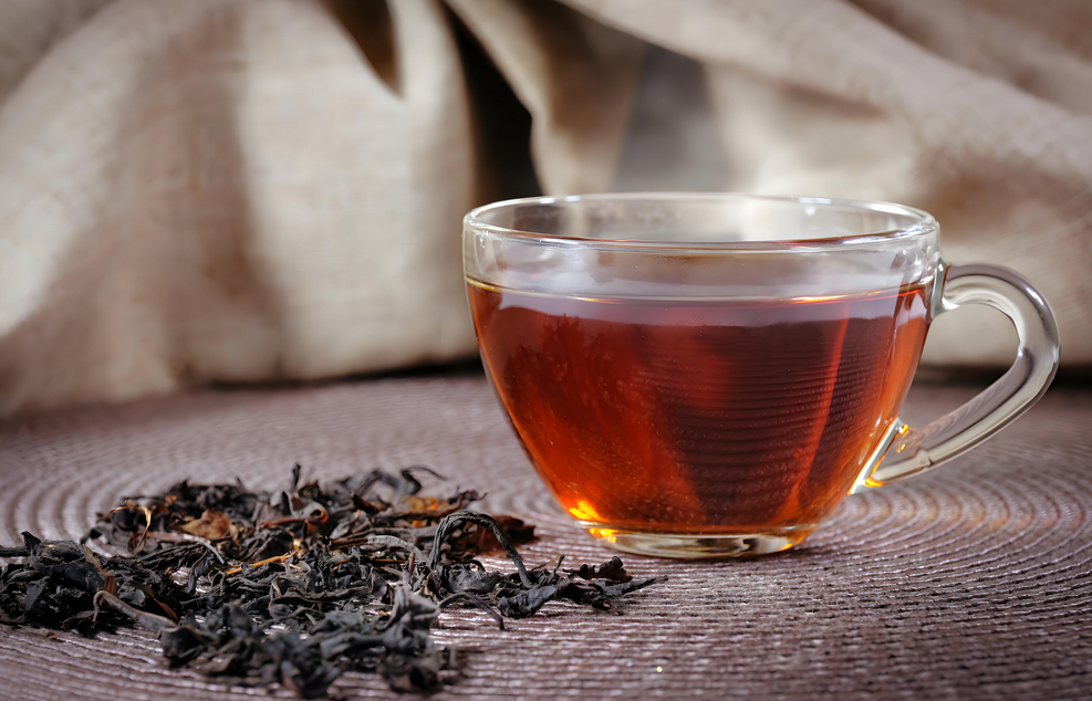 black tea caffeine content