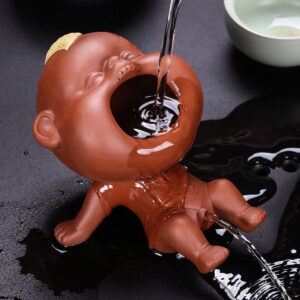 Playful Urinating Child Zisha Tea Pet