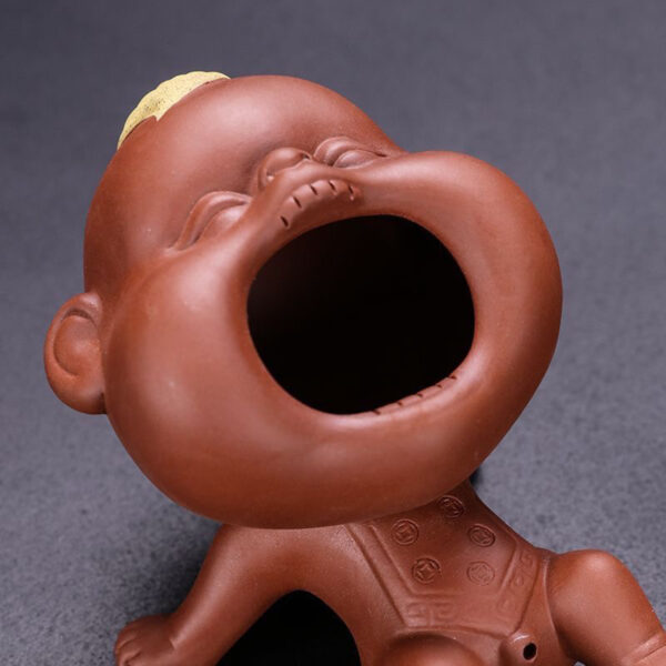 Playful Urinating Child Zisha Tea Pet