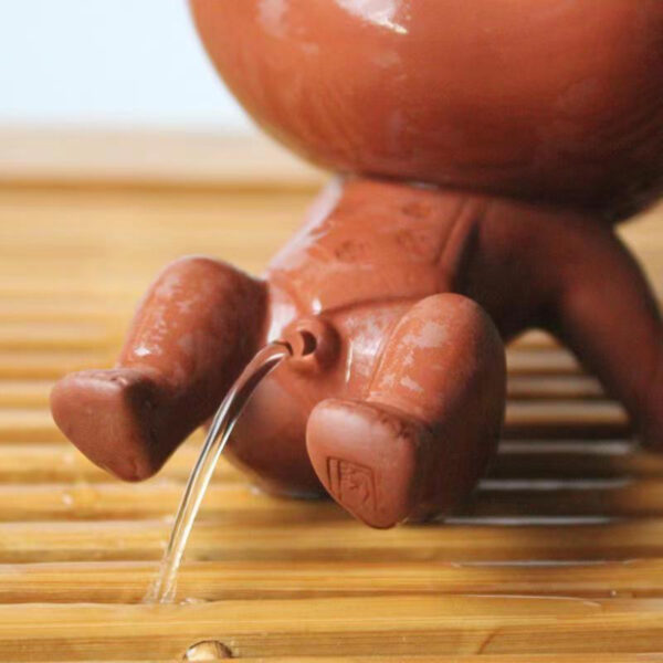 Playful Urinating Child Zisha Tea Pet