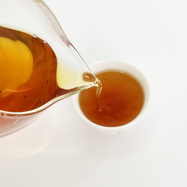 2001 Purple Yellow Mark Aged Raw Pu-erh Tea