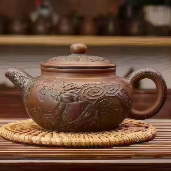 Longfeng Nixing Pottery Teapot