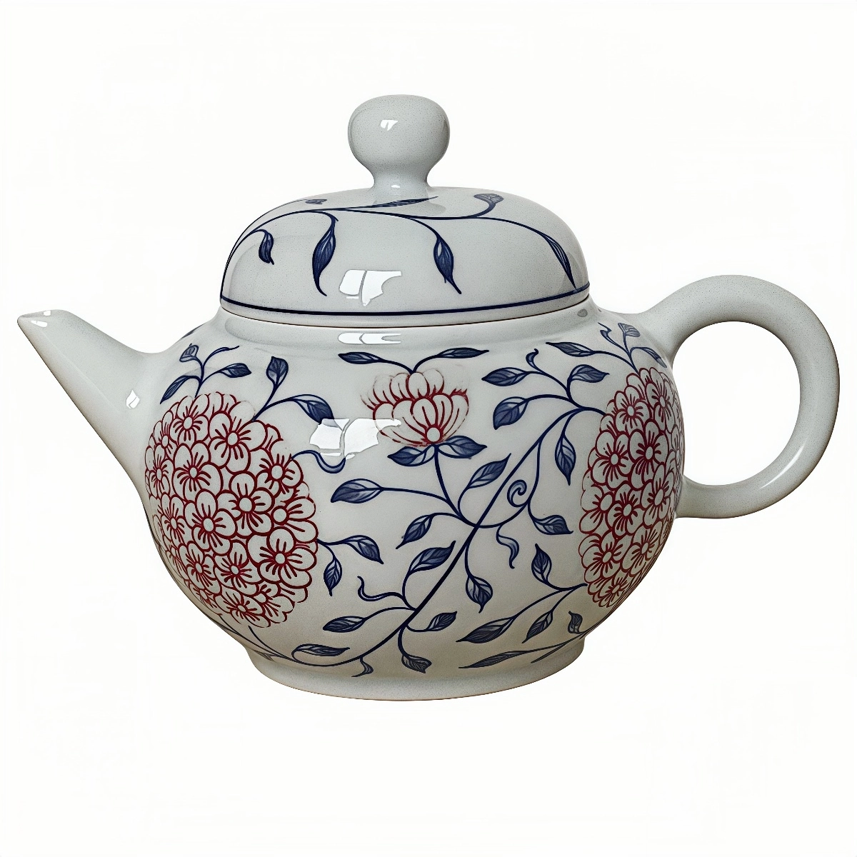 Hydrangea Teapot