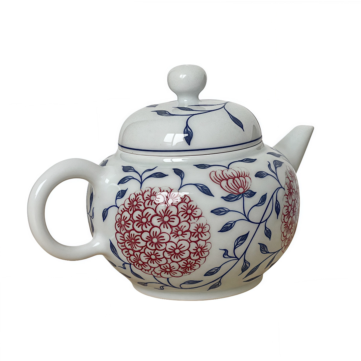Hydrangea Teapot