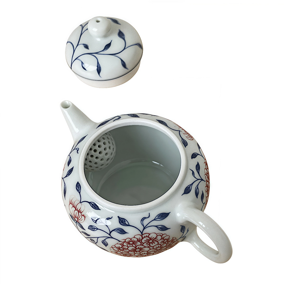 Hydrangea Teapot