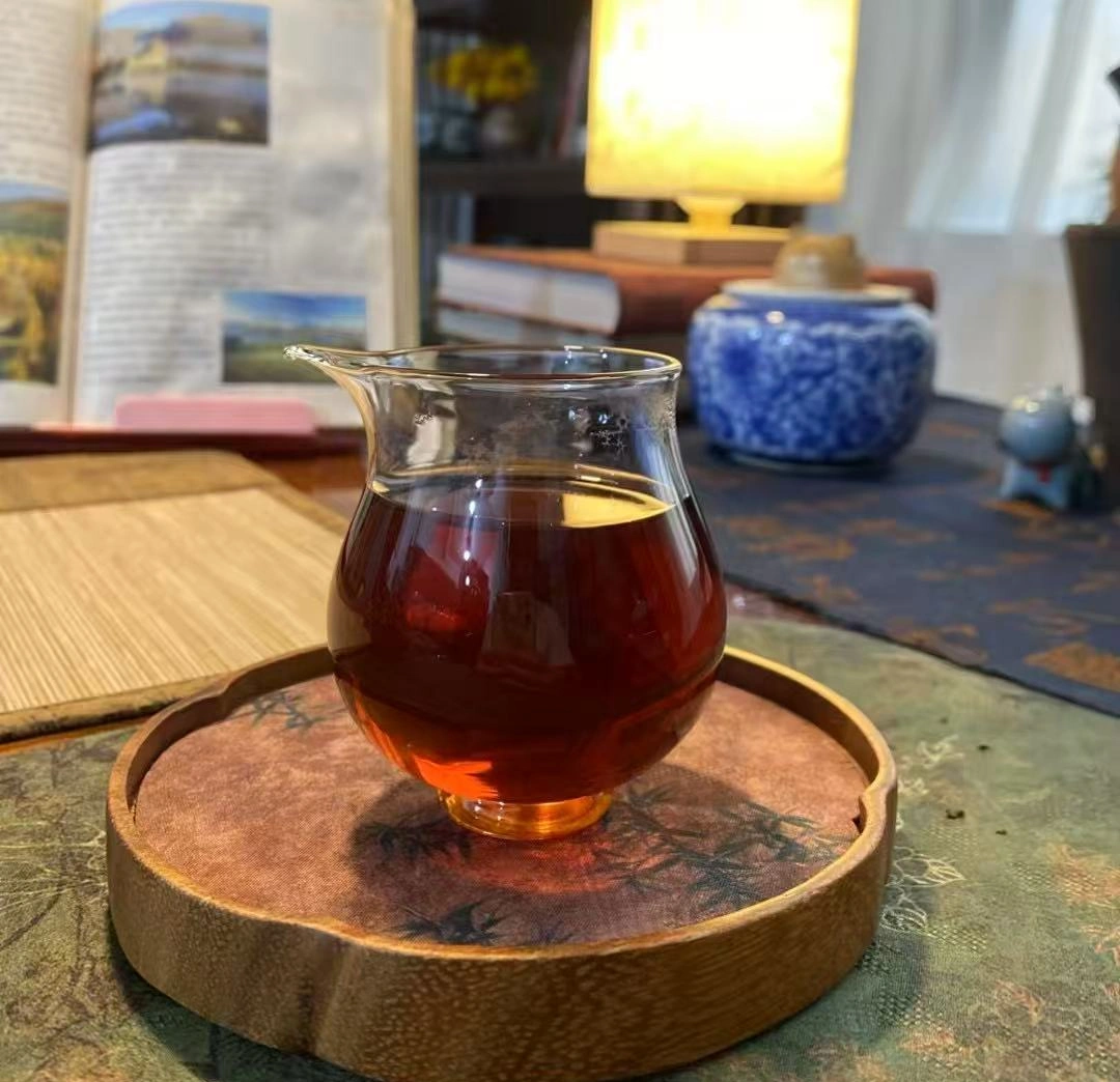 loose leaf dark tea