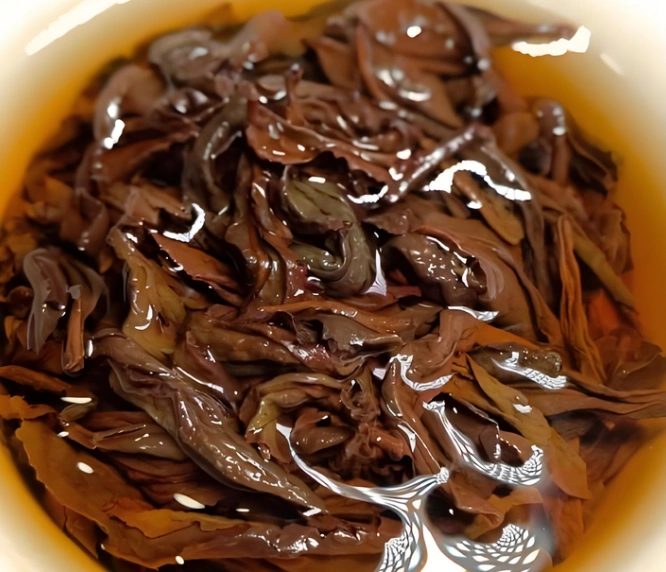dark oolong tea