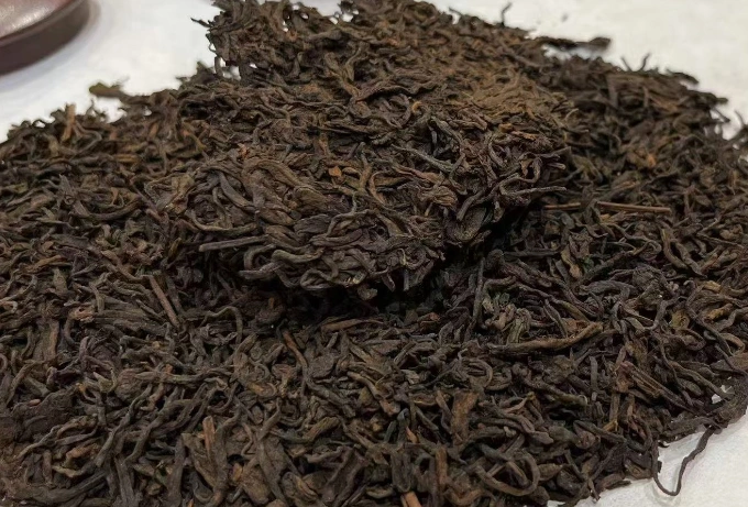 dark tea aging process