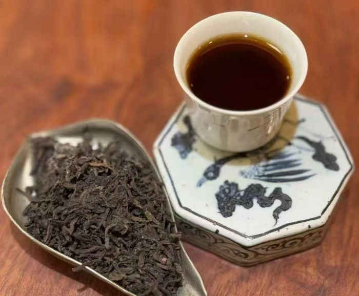 dark tea post-meal benefits