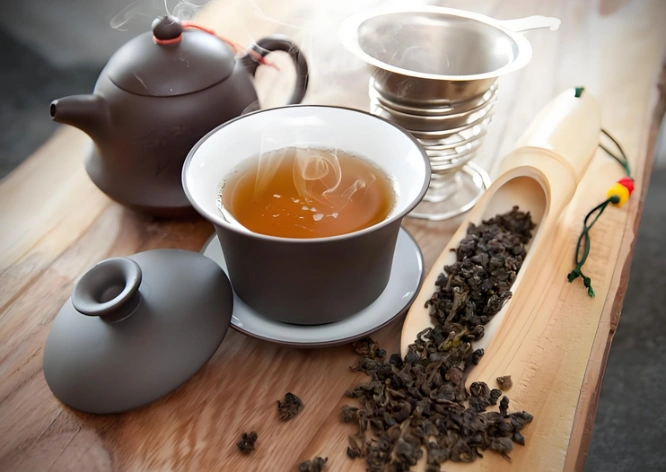 oolong tea for morning energy